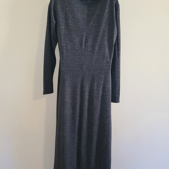 Tweeds Charcoal Long Sleeve Dress - Picture 5 of 16